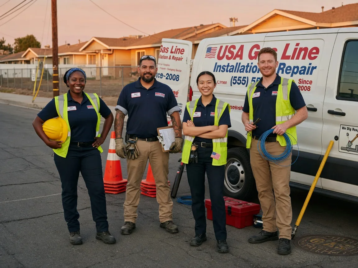 Gas Line Installation company in Newnan, GA